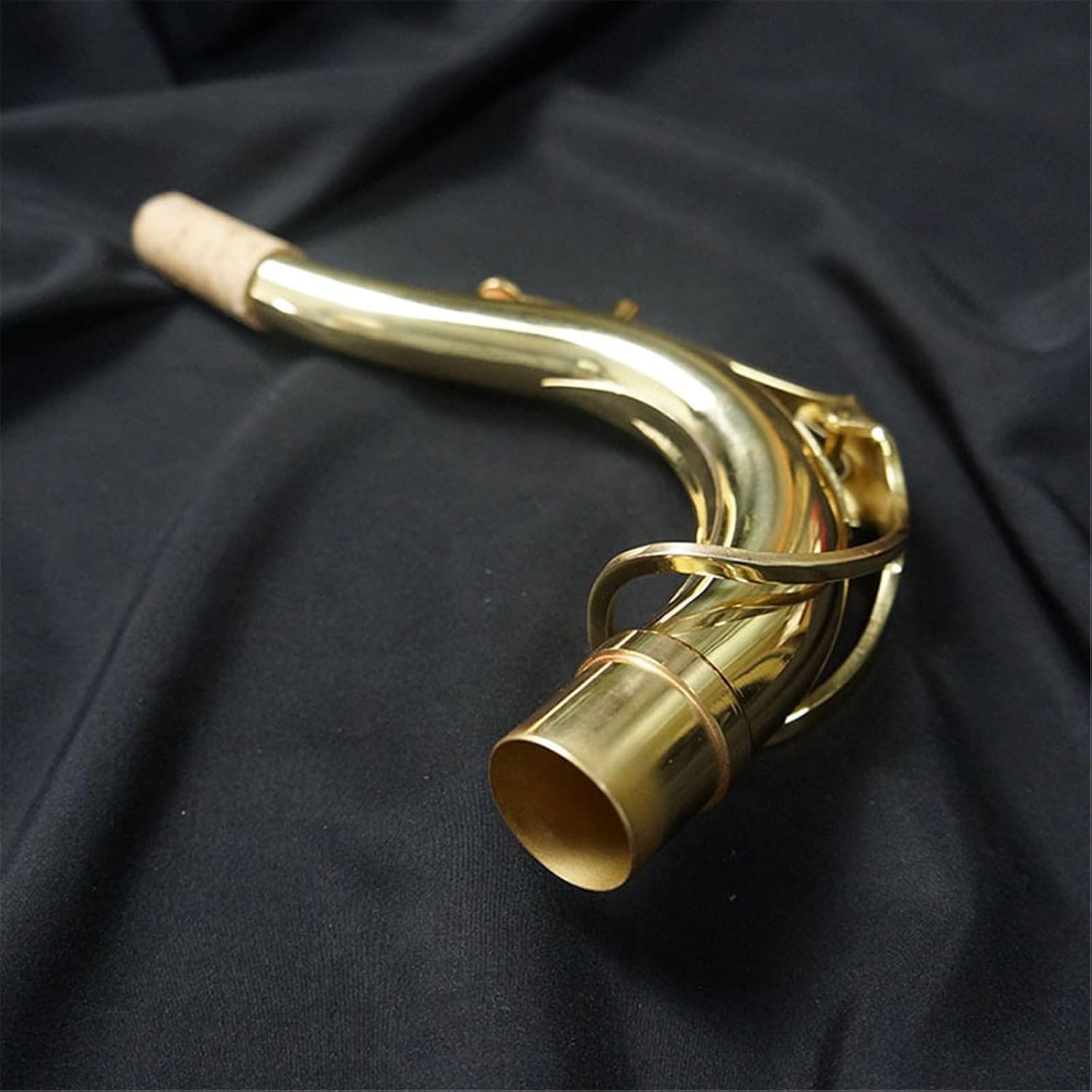 Tenor Saxophone Bent Neck B-flat Mouthpiece Connecting Neck Brass Bent Pipe Wind Instrument saxophone accessories kit