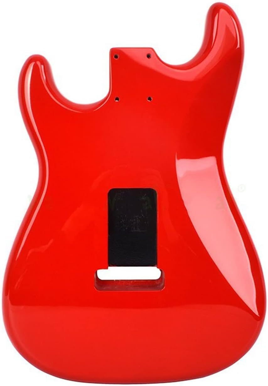 TSTS Alder Guitar Body SSS Pickup Route Crimson Color for ST DIY Guitars Guitar DIY Accessory