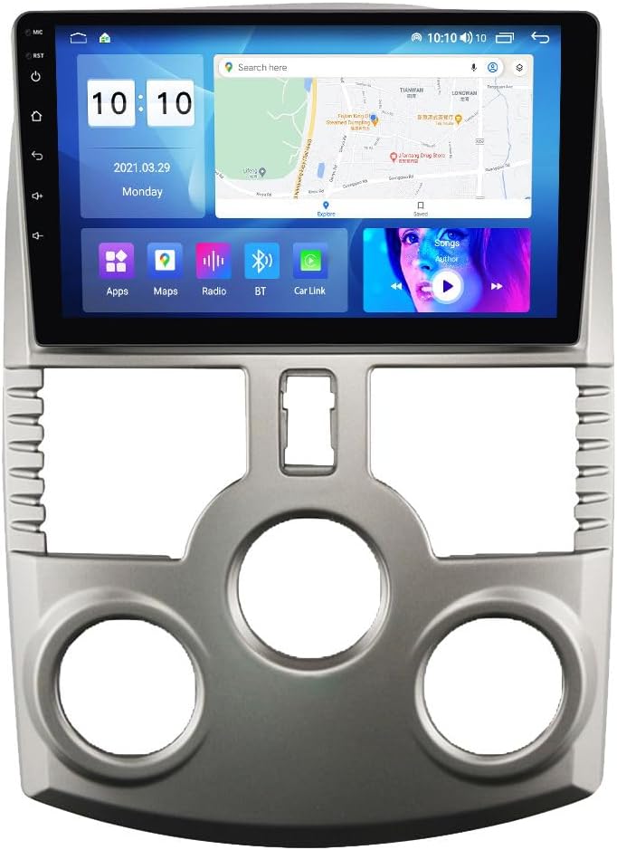 Android Car Stereo for Toyota Rush 2006-2016,9 inch IPS Touchscreen with Upgrade Wireless CarPlay & Android Auto,WiFi/GPS,Support SWC and Subwoofer,4-Core 1+32G