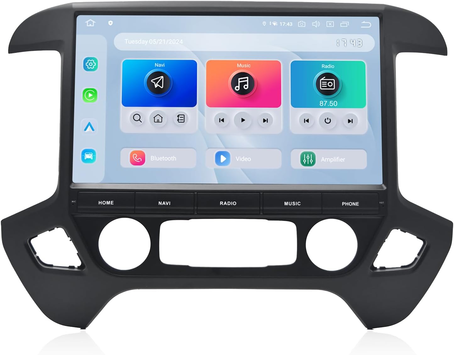 Dasaita Android 13 Car Stereo for Chevrolet Silverado GMC Sierra 2014-2019 with Wireless Carplay/Android Auto, 13.3