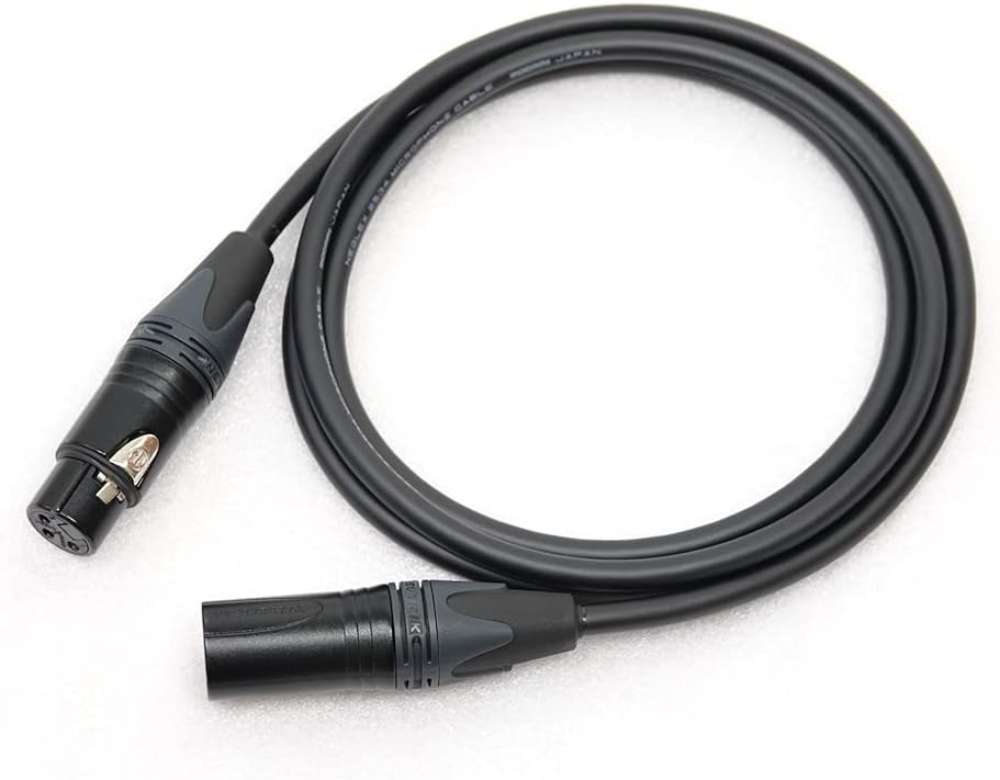 MOGAMI 2534 XLR Microphone Cable (4.9feet) Black
