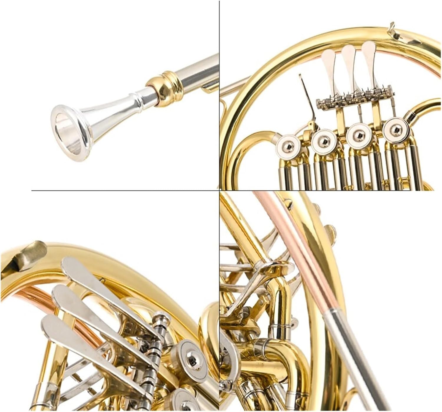 B flat French Horn instrument professional performance double row