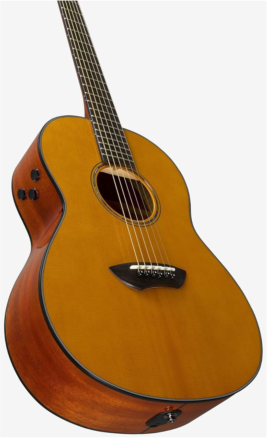 Yamaha CSF-TA Parlor Transacoustic Guitar with Chorus and Reverb - Gig Bag Included