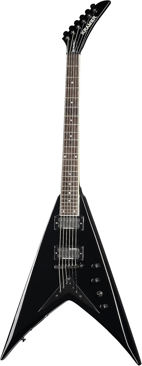 Kramer Dave Mustaine Vanguard, Ebony with Case