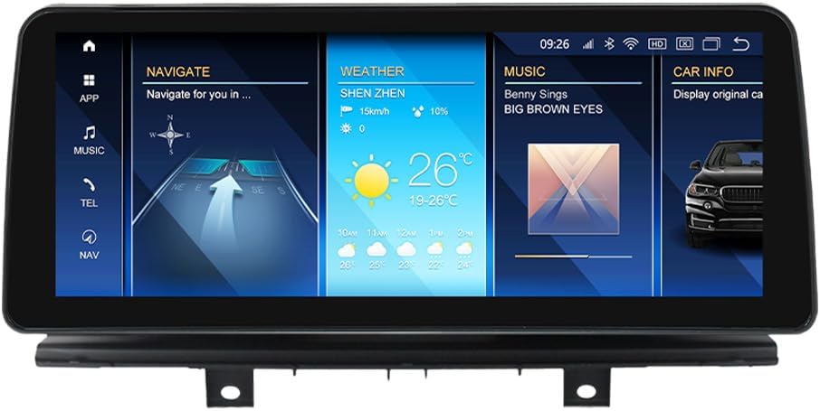 Car Stereo Radio for BMW X5/X6 F15 4+64G…