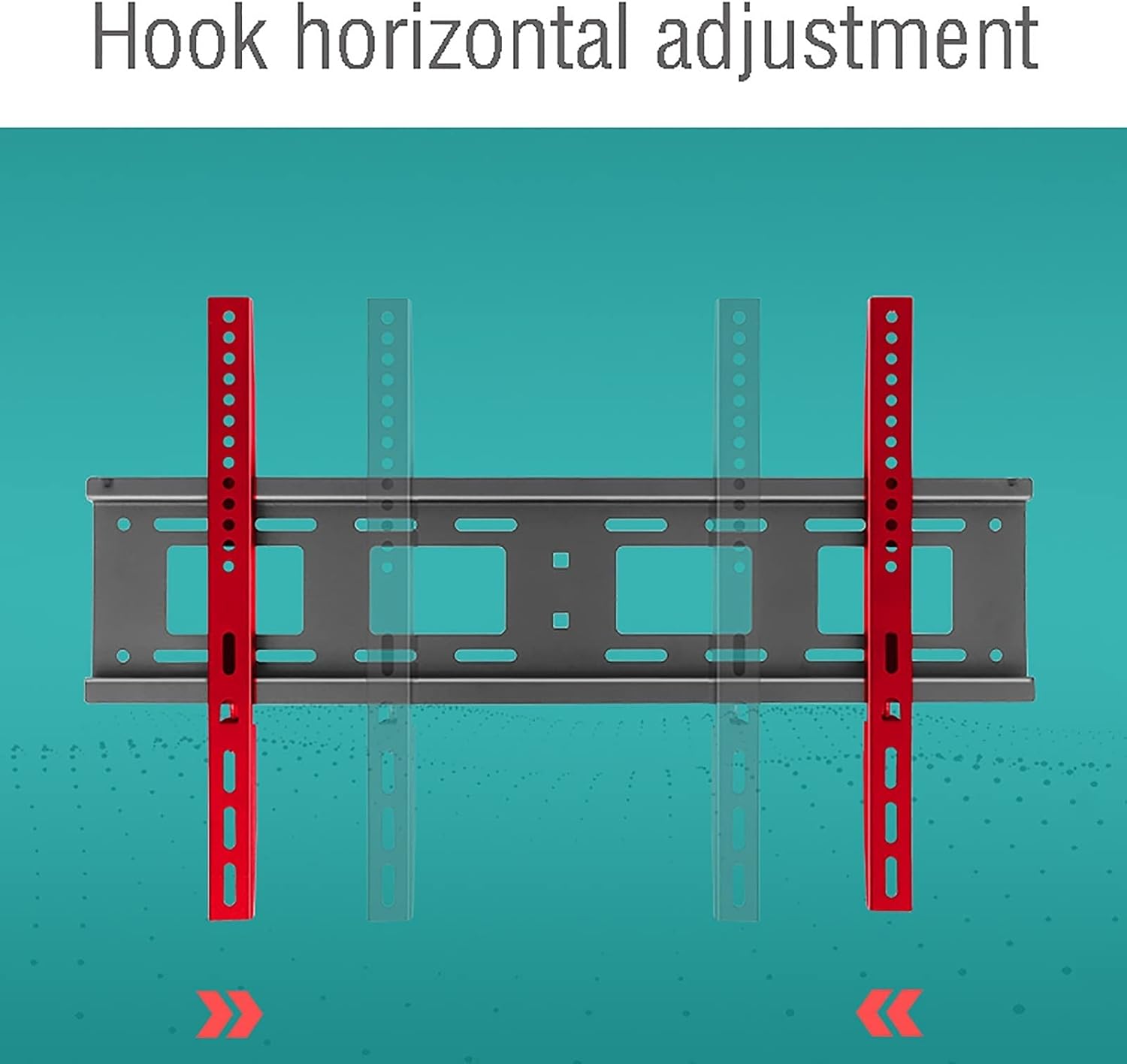 TV Stand,tv Wall Mount Double Screen Ceiling TV Mount, Adjustable Tilt Swivel, Fits Most 40-70 Inch LED Screen Display,2m