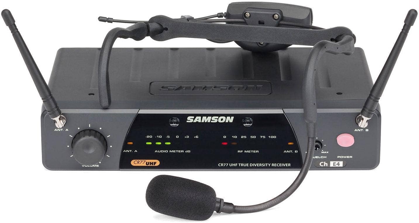 SAMSON Airline 77 AH7 Wireless System Fitness Headset (Channel K2)