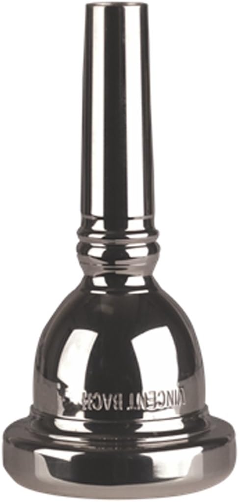 Bach 3507 Small Shank Tenor Trombone Mouthpiece, Silver Plated, 7 Cup Medium