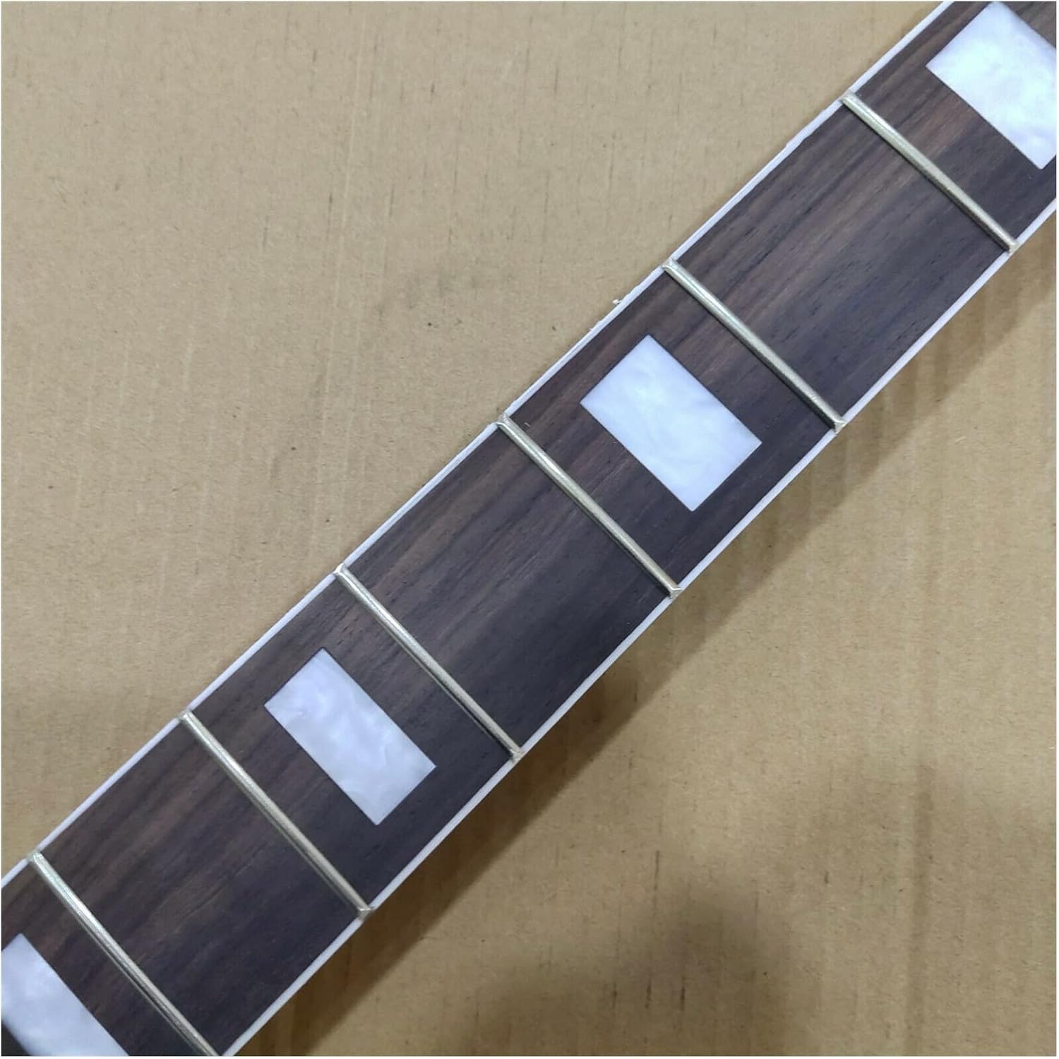 Unfinished Paddle Head Maple 20 Fret Bass Guitar Neck Rosewood Fingerboard DIY Guitar Neck Electric Guitar Neck
