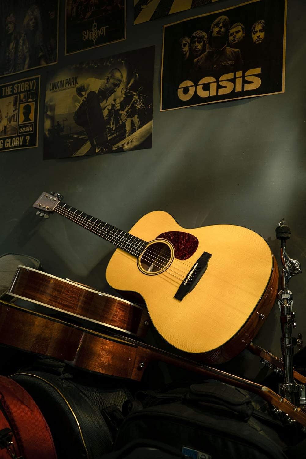 SIGMA 40” Acoustic Guitar, OOO, 4/4 Full-Size, with D'Addario EXP16 Strings, Solid Spruce Top, Vintage Tinted Gloss, Mahogany Back & Sides, Right(10A)