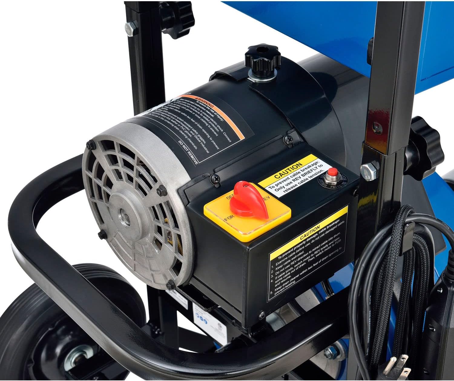 Global Industrial Autofeed Drain Cleaner Machine For 2-4