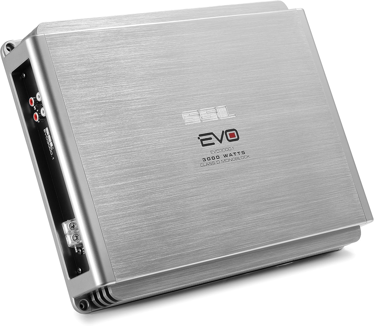 Sound Storm Laboratories EVO3000.1 Class D Monoblock Car Audio Amplifier - 3000 High Output, Low Level Inputs, Hook Up to Subwoofer for Bass