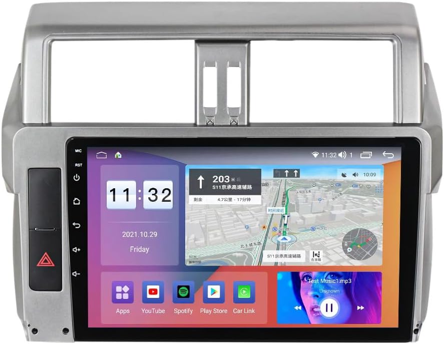 Car Stereo Radio for Toyota Prado 2013-2017 2G RAM+32G ROM…