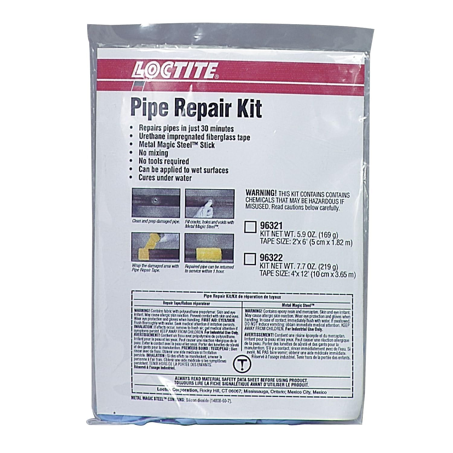 Loctite 209818 Pipe Repair Kit, 2