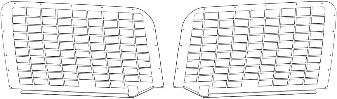 Westin Automotive 35-16035 Defender Series Window Guard Window Guard