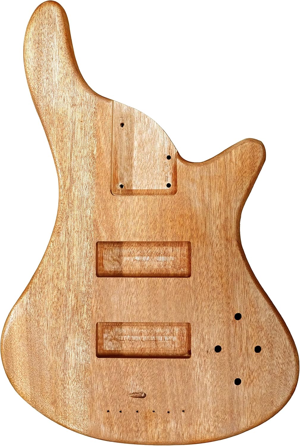 BexGears DIY Electric Guitar Kits For 5 String bass Guitar.Okoume Body