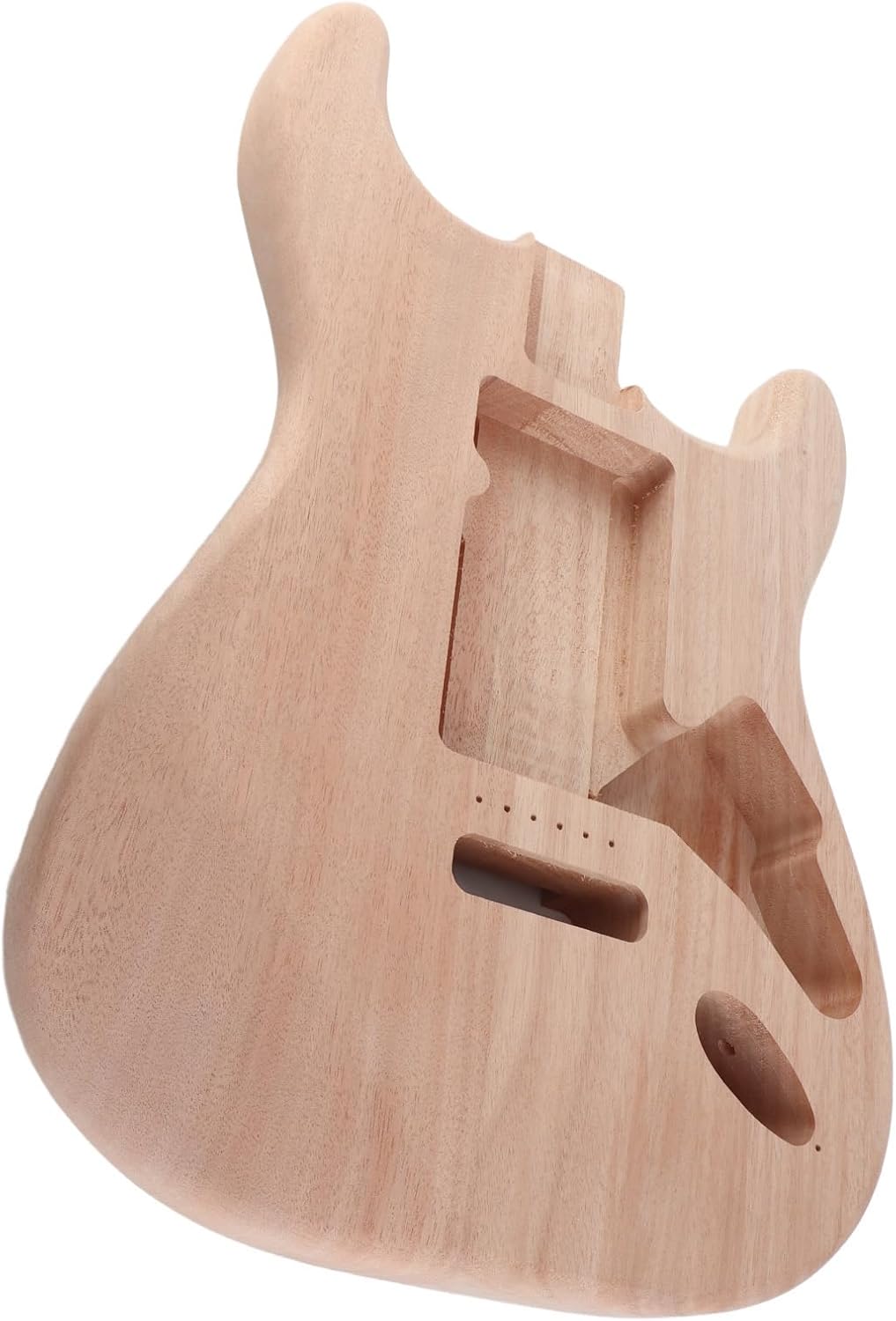 Pilipane Unfinished Electric Guitar Mahogany DIY Professional Electric Guitar Body Replacement Blank (GSB09)