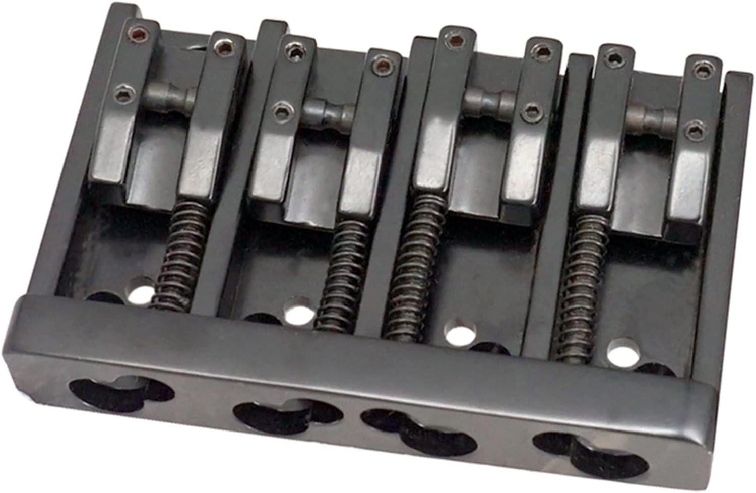 Electric Bass Bridge Fixed 4 String Bass Bridge Guitar Strings Bridge Electric Guitar Bridge