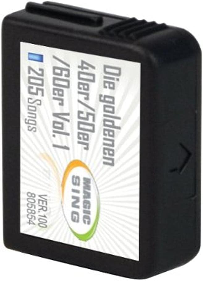 Karcher Magic Sing Songchip Die goldenen 40-50-60er Vol. 1 with 250 Tracks