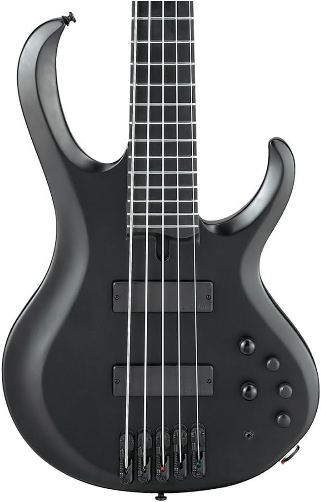 Ibanez Iron Label BTB652EX - Black Flat