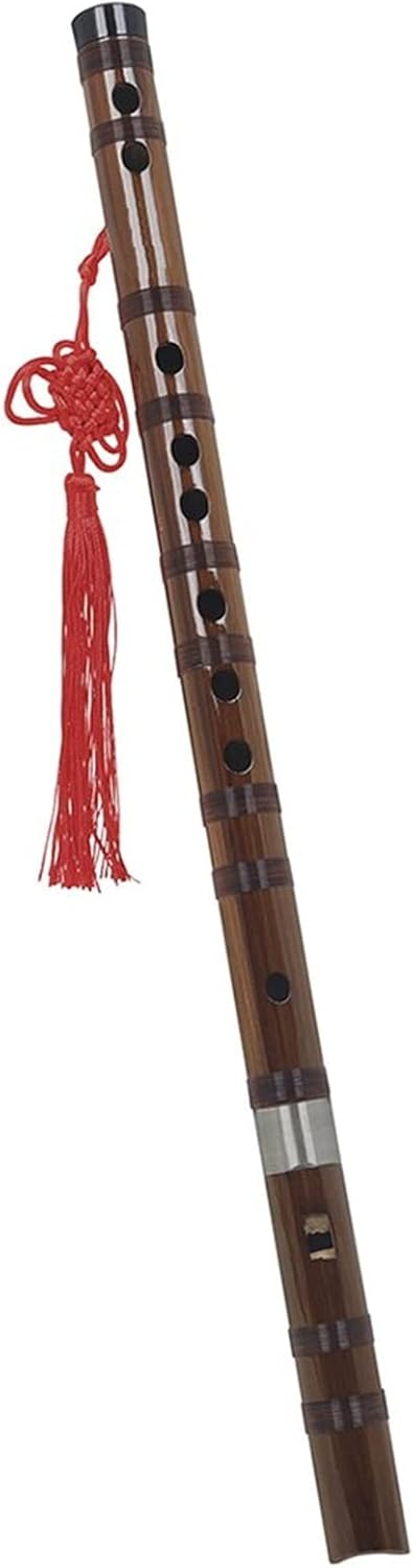 Woodwind Flute C D E F G Key Chinese Traditional Musical Instrument Bitter Bamboo Flute (Color : C Key)