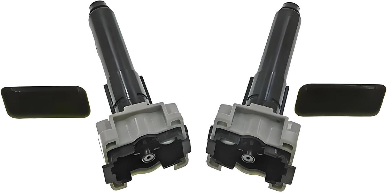 Headlight Washer Nozzle for Toyota Land Cruiser 200 Series 2015-2019, Headlamp Washer Nozzle and Cover 85208-60110/85207-60110