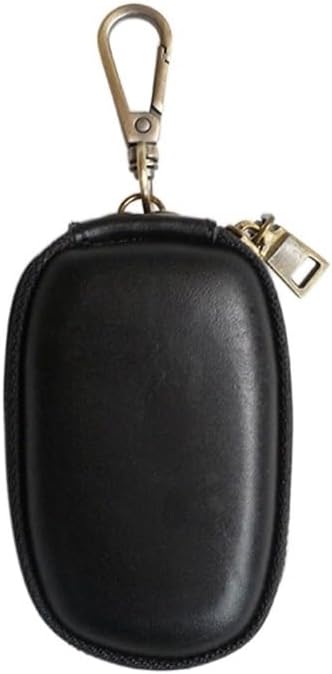 WASHLA Black Colour Vintage Zip Universal Car Key Case Compact Access Card Door Storage Bag (D 1)