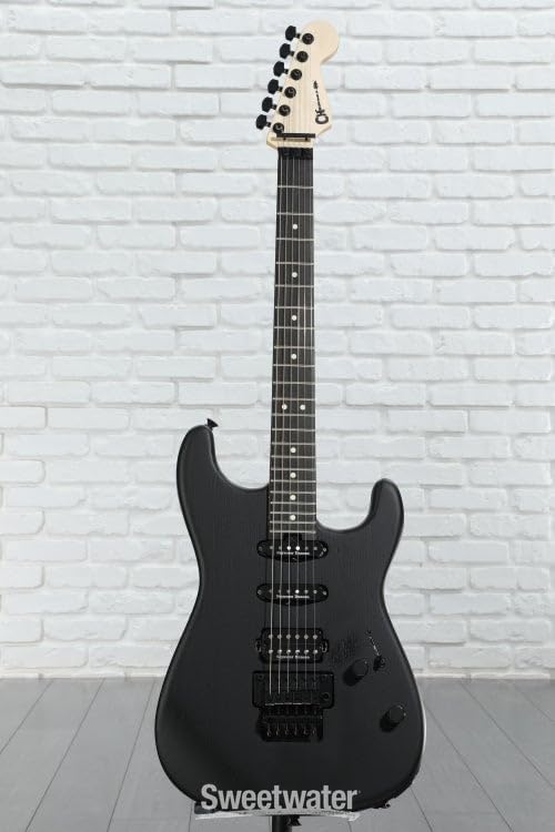 Charvel Pro-Mod San Dimas Style 1 HSS FR Sassafras Electric Guitar - Satin Black