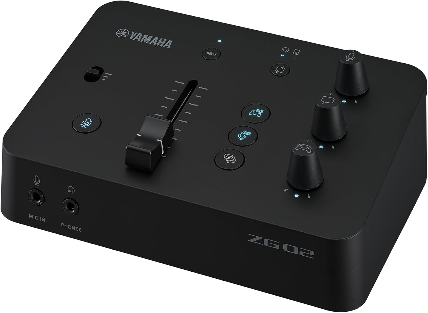 Yamaha ZG02 Gaming Mixer for Voice Chat and Game Streaming