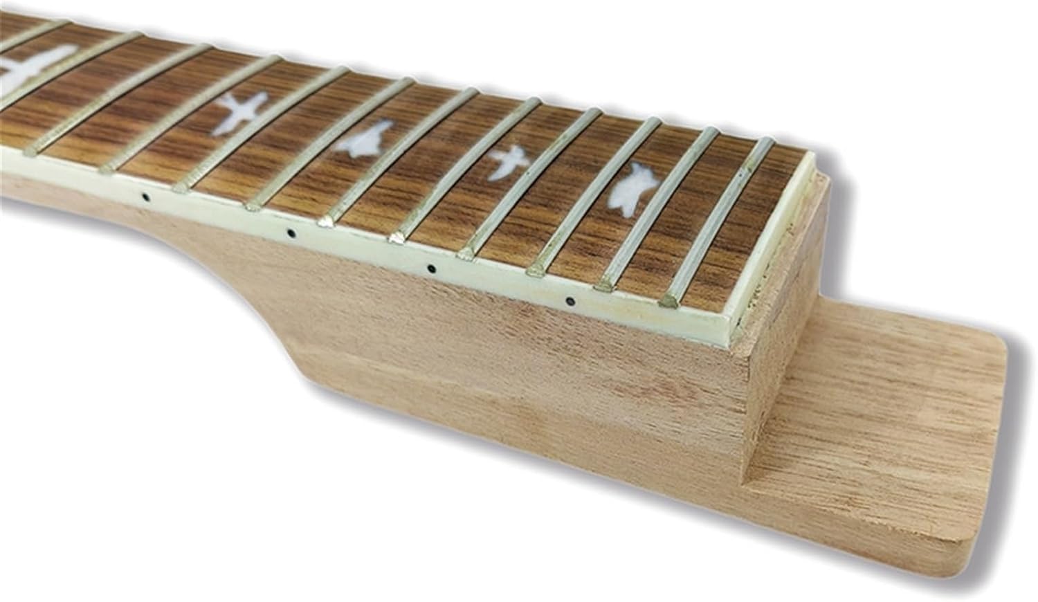 Replacement Guitar Neck Single-crank Electric Guitar Assembly DIY 6-string Full Set Electric Guitar 22-fret Student Instrument Guitar Modification