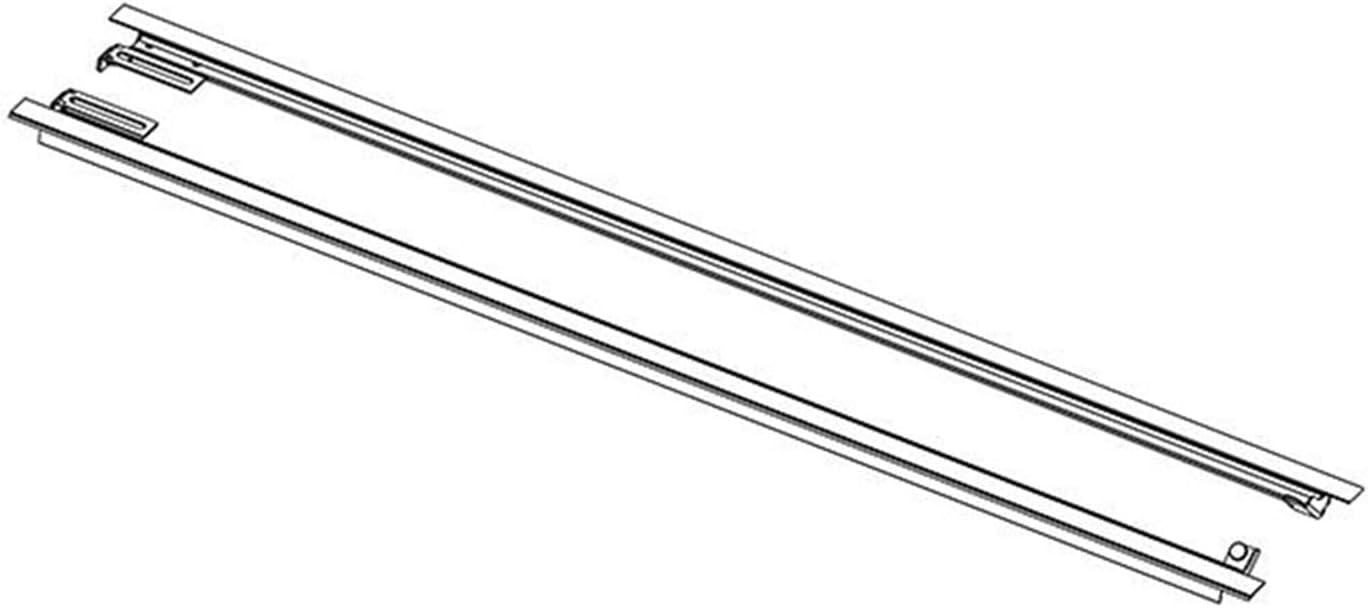 Bak Industries - RAILS-80406 - BAK Industries RAILS-80406 Revolver X4s Rails Fits 05-15 Compatible with/Replacement for Tacoma