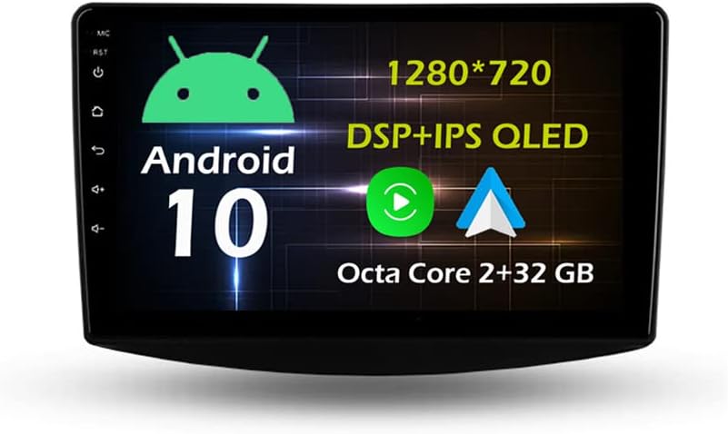 9'' Android 10 in Dash Car Stereo Radio Fit for Mitsubishi Grandis 1 2003 04 05 06 07 08 09 10 11 GPS Navigation Head Unit Carplay Android Auto DSP 4G WIFI Bluetooth