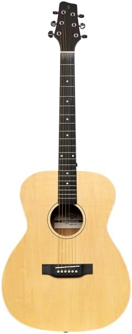 Stagg 6 String Acoustic Guitar, Right, Natural (SA35 A-N)