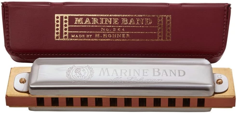 Hohner 364/24 Marine Band 12 Hole Harmonica - Key of C