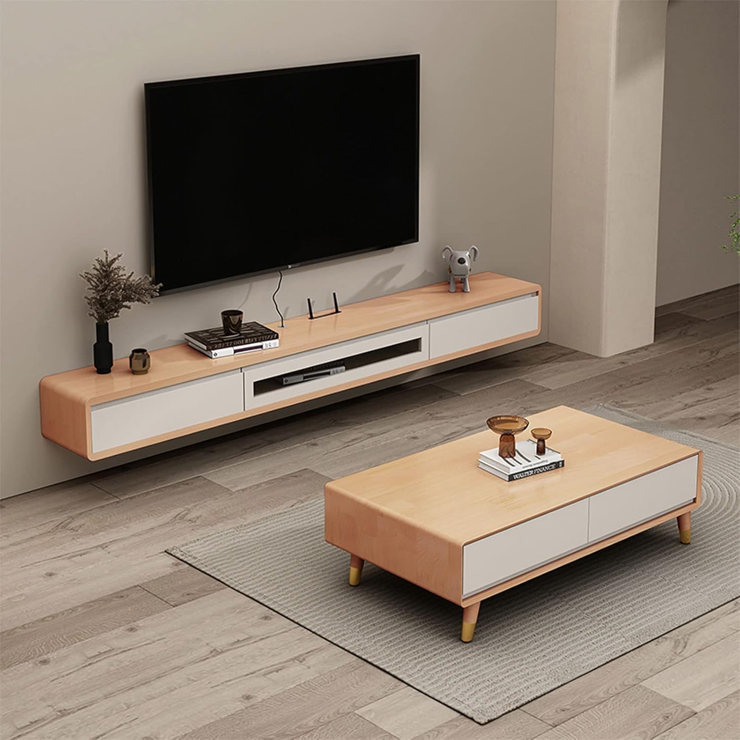 Wall Cabinet TV Shelf TV Stands Wall Mounted TV Cabinet Wall Shelf Floating Shelves TV Storage Shelf Wall Unit Decor TV Media Console TV Box Set top Box Shelf Wall Mount Corner Shelves