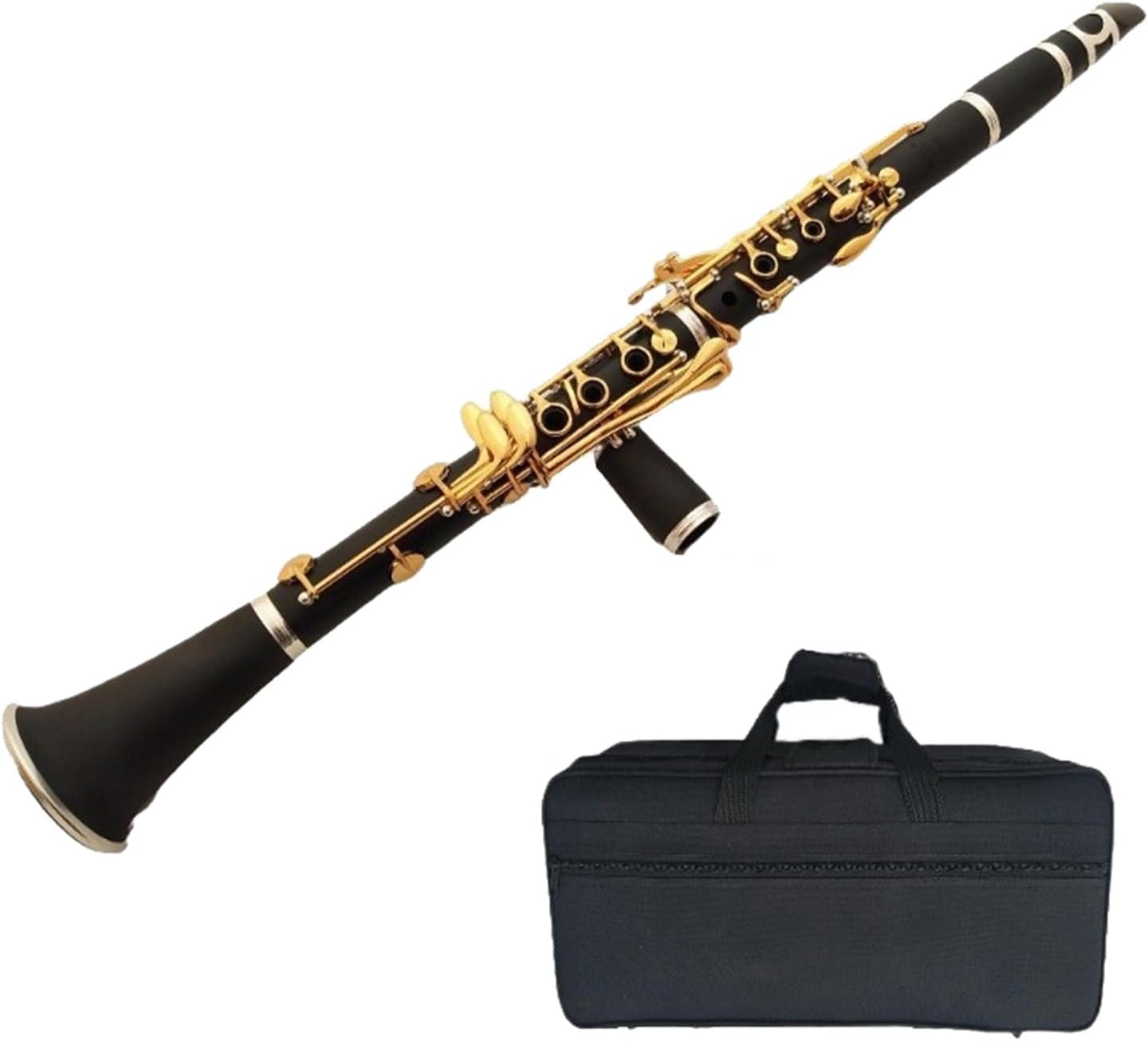 Clarinet Musical Instruments Clarinet 17 Gold Key B Flat Adult Black Wind Instrument Beginner Examination Performance Universal