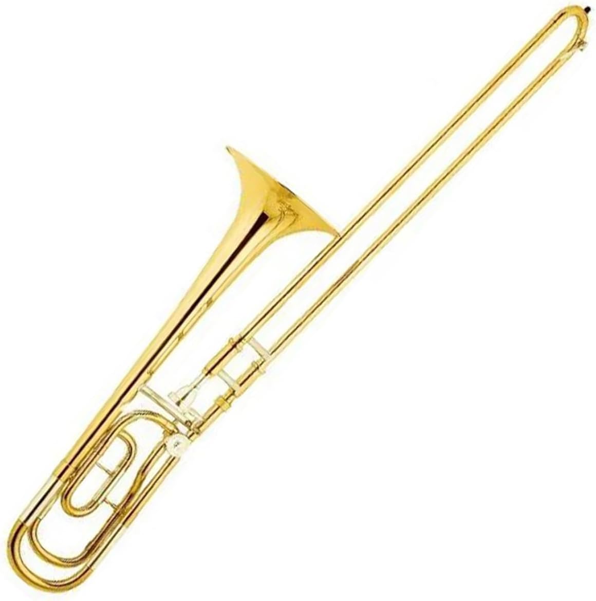 Professionals euphonium Trombone Tenor Tuning Slide Trombone Bb Tone/F Tone Yellow Brass Body Material