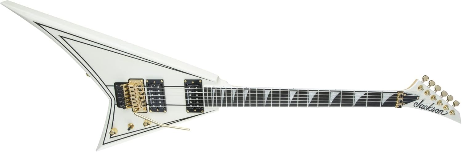 Jackson RR3 Pro Series Rhoads - Ivory with Black Pinstripes