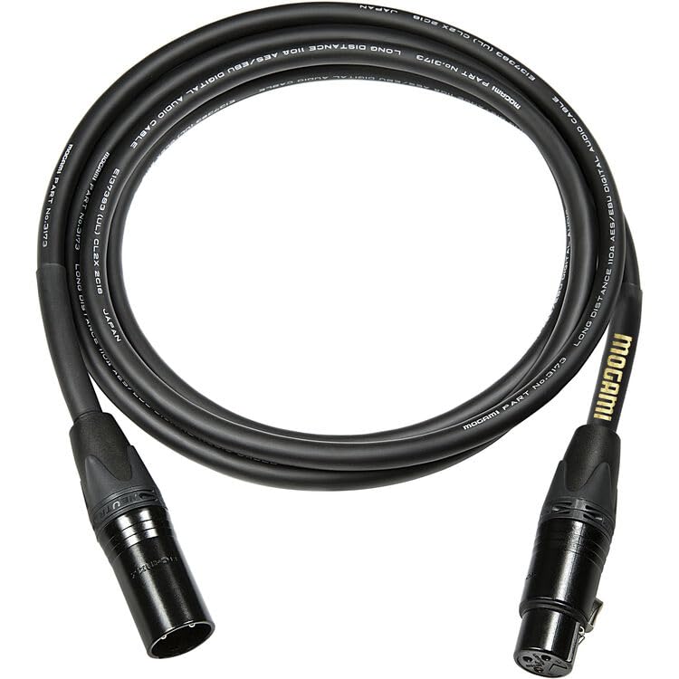 Mogami Gold AES/EBU XLR Male to XLR Female Digital Audio Cable (100')