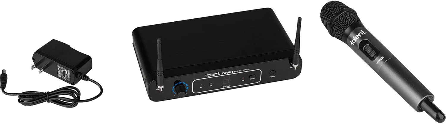 Talent TWUH1 Wireless UHF Handheld Microphone System