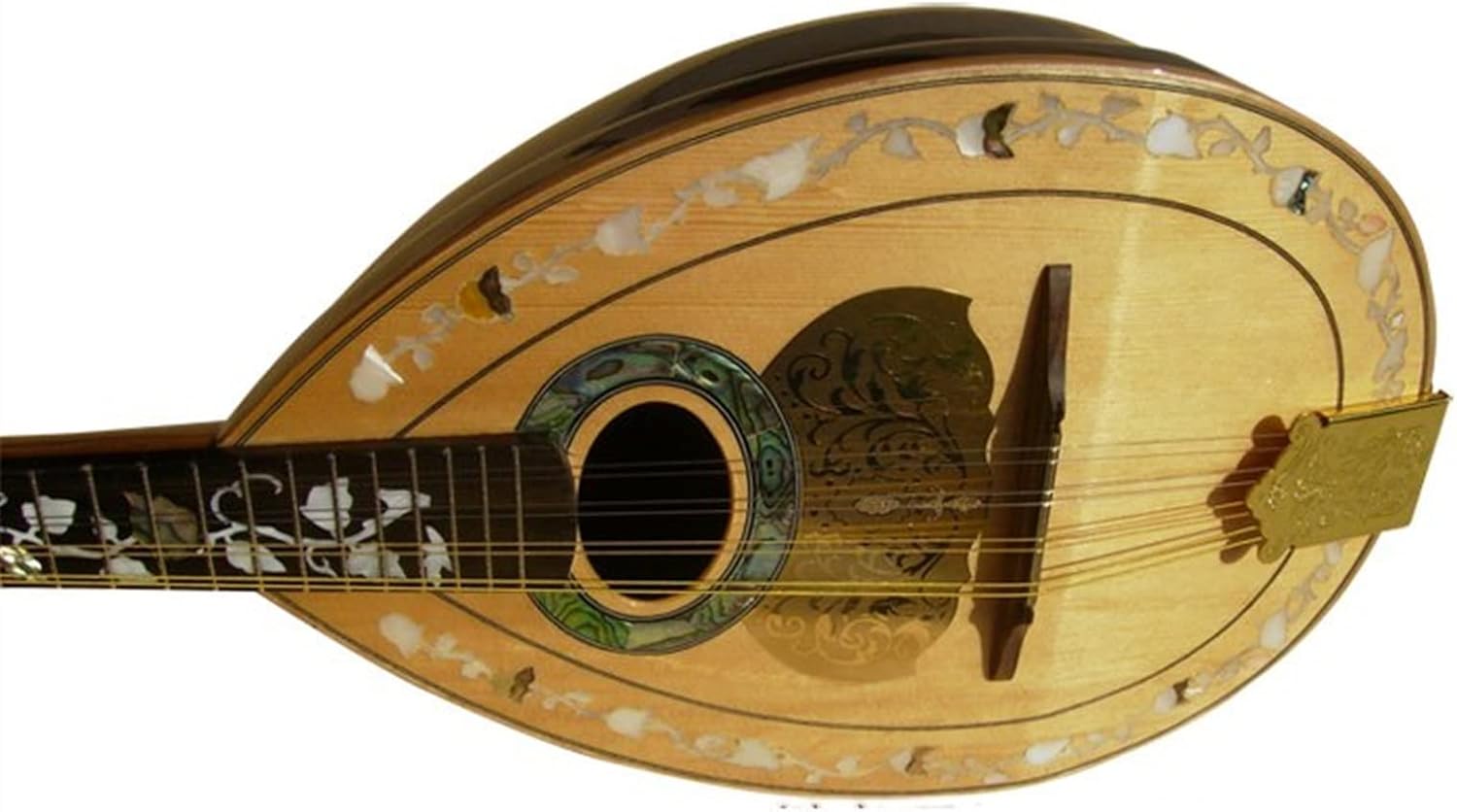TSTS Mandolin Musical Instrument Handmade with Piano Box Full Single Octet Mandolin Musical Instrument