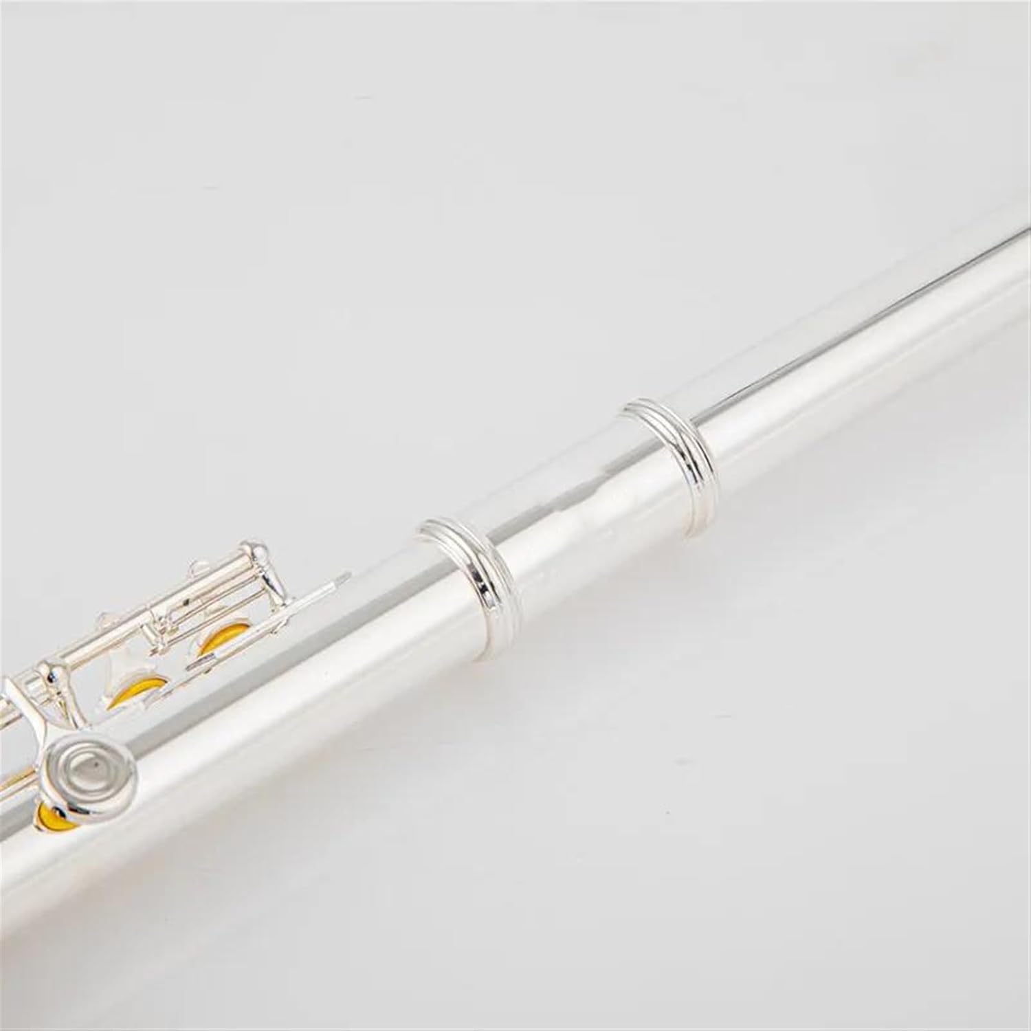 Woodwind Instruments 16 Holes Closed C Key Flute Cupronickel Silvering Flauta Transversal Instrumentos Musicales Case (Color : 700)