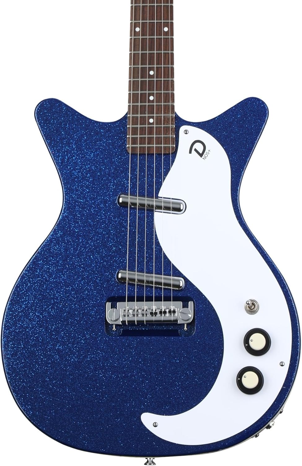 Danelectro 60th Anniversary DC '59 NOS+ Electric Guitar - Deep Blue Metalflake
