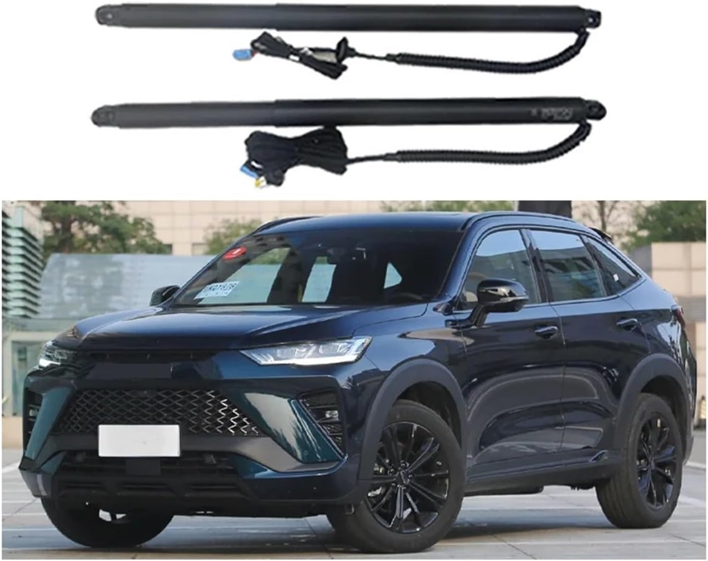 Car Electronics Tailgate Smart Electric Accessories Tail Gate Lift Compatible with Haval H6S 2022+ Trunk Spring Foot Sensor(with Kick Senor)