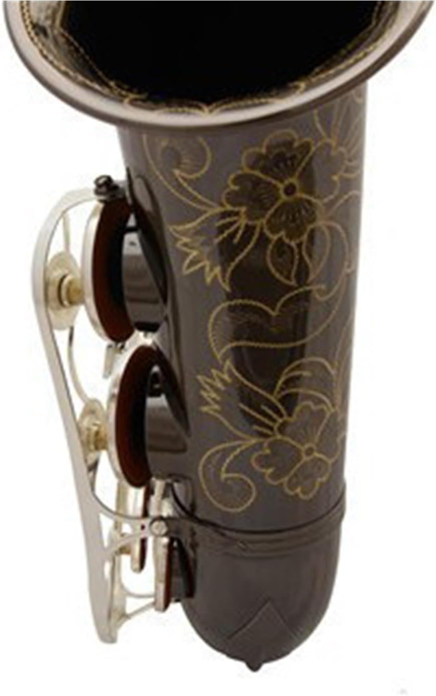 Saxophone for Beginners Professional Beginner Musical Instrument Alto E Flat Black Nickel Nickel Plated Keys Saxophone Woodwind Instrument