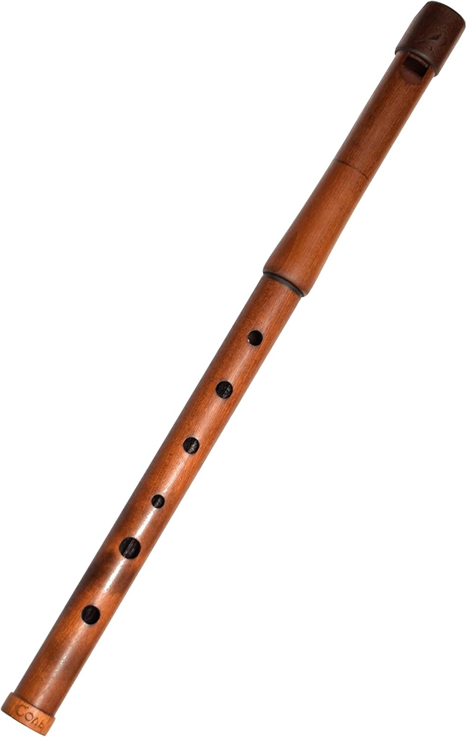 Wooden Whistle Key of G PGC-01 Alto Version of the Ethnic Fipple Flute - Svirel Wind Folk Music Instrument