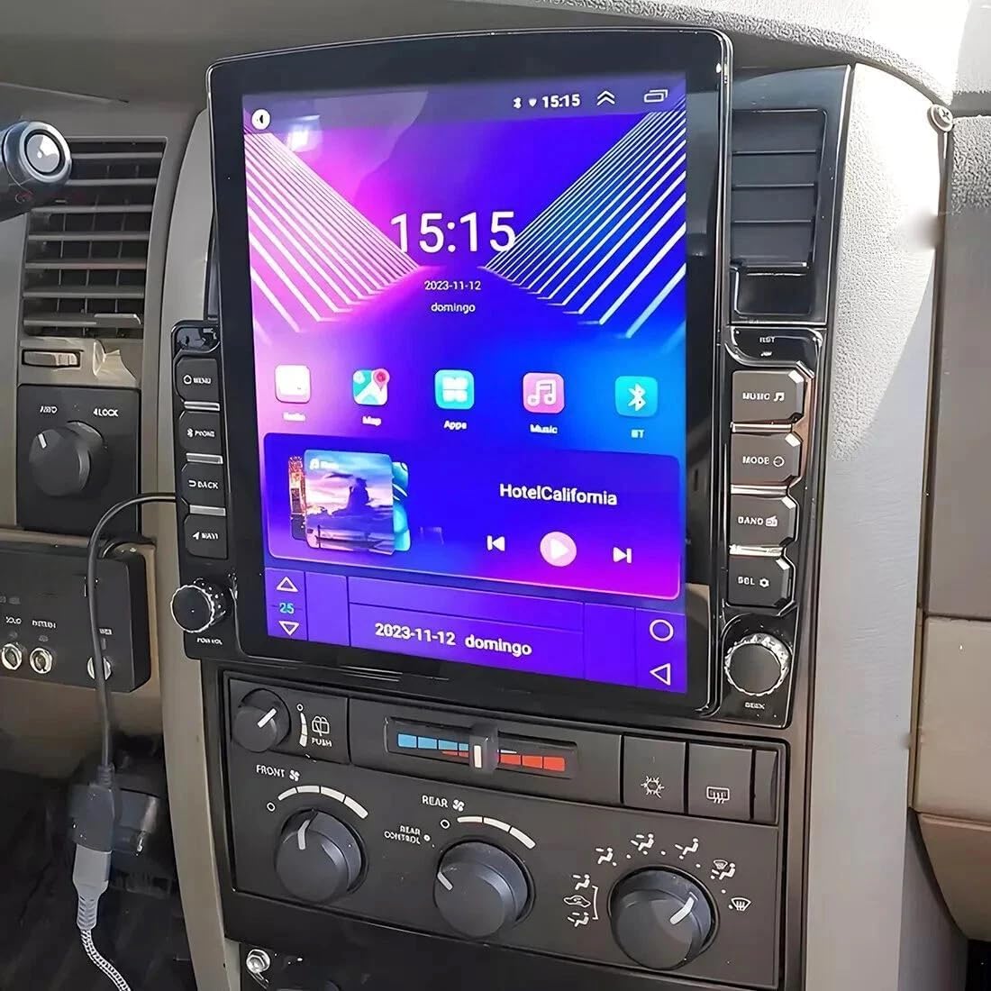 with Wireless Carplay Screen for Ford Transit 2012 【4G+64GB】 Car Radio Stereo with Carplay&Android Auto 9.7