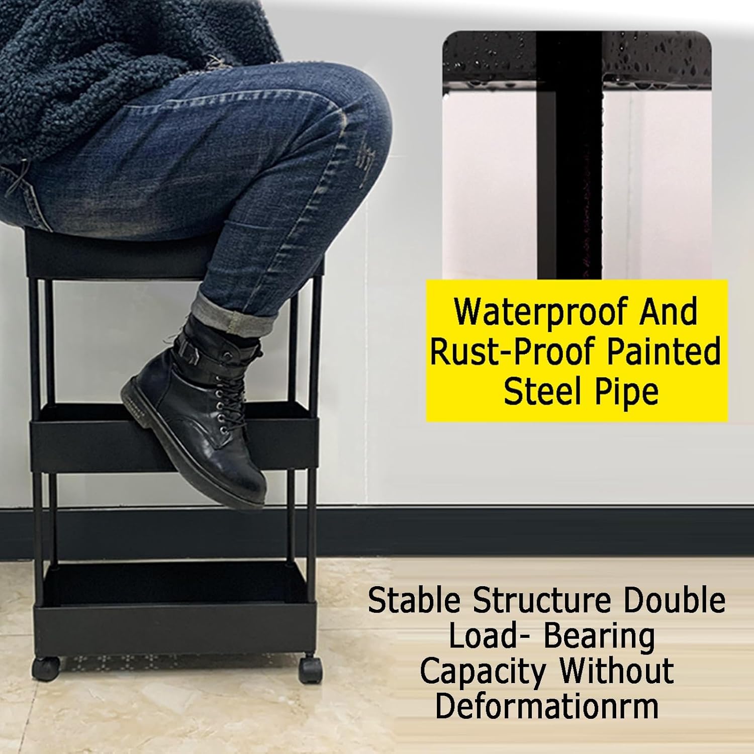 3/4/5 Cubic Bookshelf, Freestanding Open Bookshelf, Game Room Storage Cabinet, Suitable for Living Room Study Reading Corner (Black, White, Pink)(White,40 X 22 X 116cm) (Black 40 X 18 X 116cm)