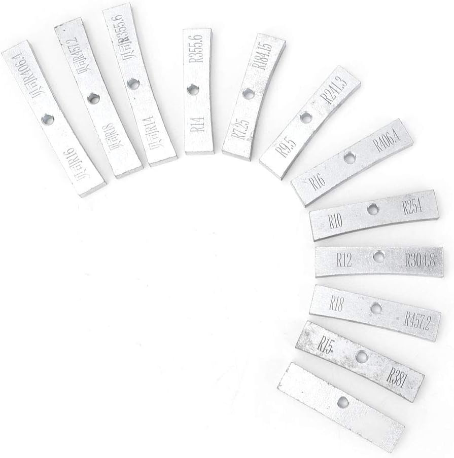 Electric Guitar Repair Tools, Fretboard Press Caul Inserts, Multiple Sizes Silver - Durable Craftsmanship, Easy Accurate Fretting for Guitar and Bass Luthiers