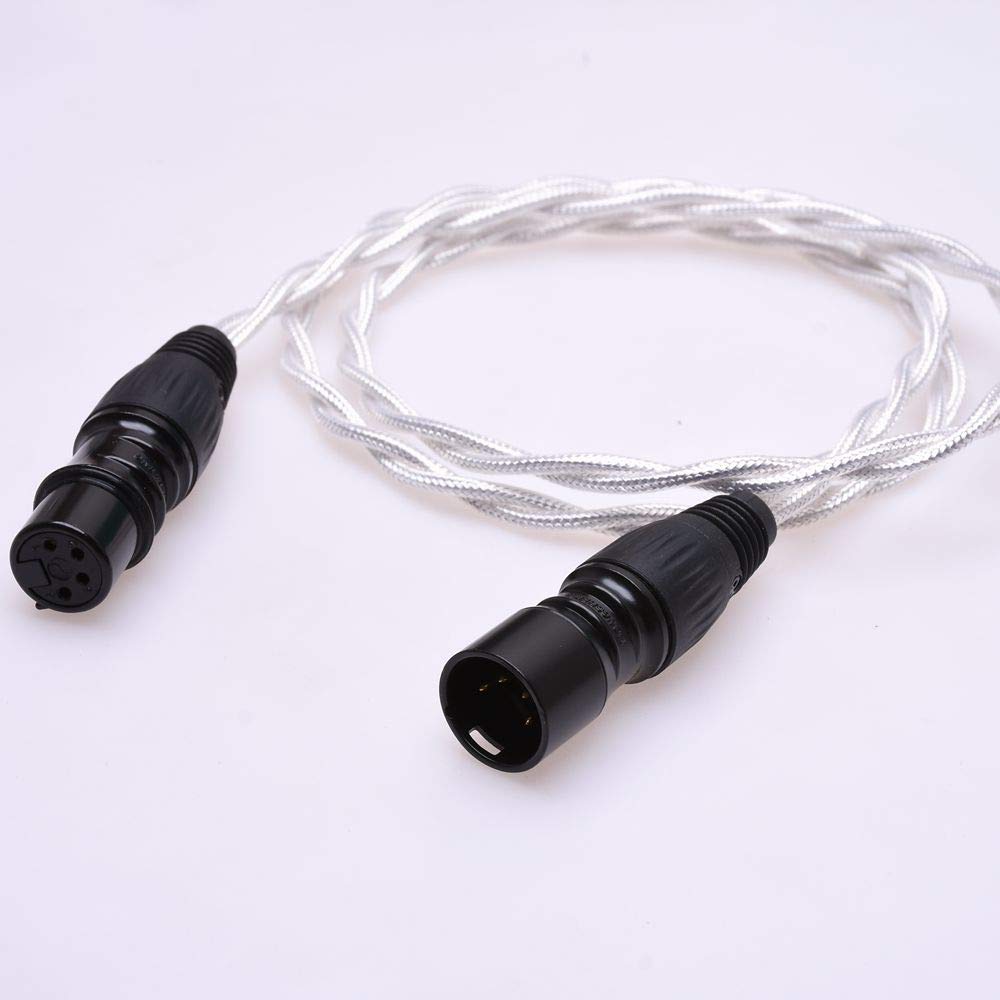 4 Pin XLR Male to 4-Pin XLR Female Balanced Extension Balanced Audio Cable (3)